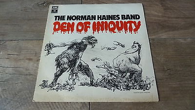 Norman Haines Band   Den Of Iniquity 1971 UK LP PARLOPHONE 1st PSYCH PROG