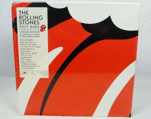 The Rolling Stones 1971 2005 Vinyl Box Set LE Remastered Factory Sealed