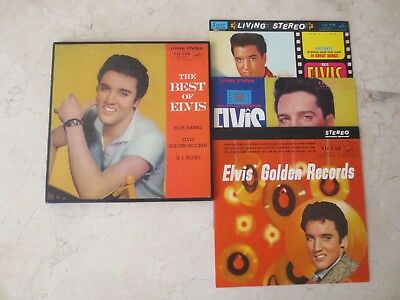 Elvis Presley 1962 Japan Only 3 LP Box THE BEST OF ELVIS Japanese 