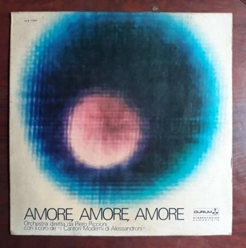 Piero Piccioni Amore Amore Amore Durium Italia Vinyl LP Sample HEAR