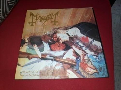 Mayhem   The Dawn Of The Black Hearts LP Vinyl Darkthrone Morbid