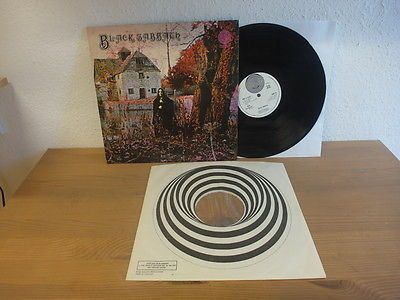 Black Sabbath LP Same UK Large Vertigo Swirl  1970 Mint