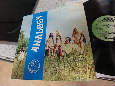 ANALOGY Analogy LP 1972 Italian ORIGINAL Mega Rarity Promo Kraut  Prog 