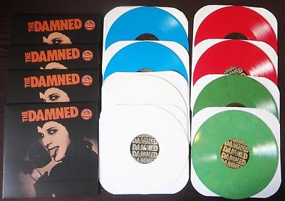 The Damned  BBC Sessions 2x LP 4 COLOR SET ltd 100 each   Clash Sex Pistols Punk