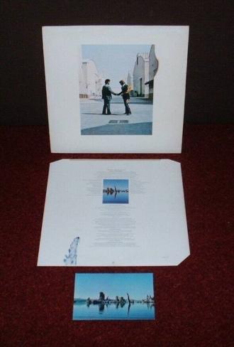 PINK FLOYD Wish You Were Here LP 1975 HARVEST 1st Press   MINT  FACTORY SAMPLE  