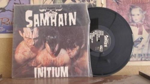 SAMHAIN  INITIUM   PLAN 9 LP PL9 04 DEATH ROCK PUNK DANZIG SMALL RING
