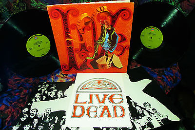 W7  LIVE DEAD   69   BOOKLET         THE GRATEFUL DEAD         Hippie Psych GARCIA ACID JAMS