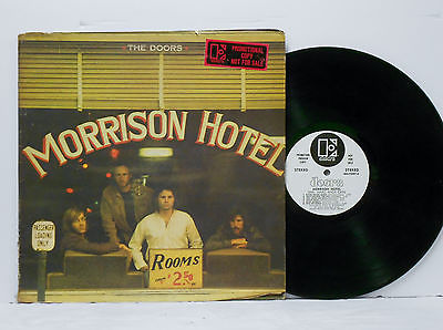 DOORS Morrison Hotel ORIG 1970 1st Press LP White Label Promo RARE w  Sticker