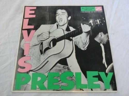 VINTAGE ELVIS PRESLEY PALE LETTERS LPM 1254 1ST  GERMAN PRESS VINYL ALBUM RECORD
