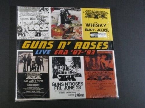  Guns N  Roses    Live Era  87  93     Vinyl Record 4 LP Factory Wrap Open Unplayed 