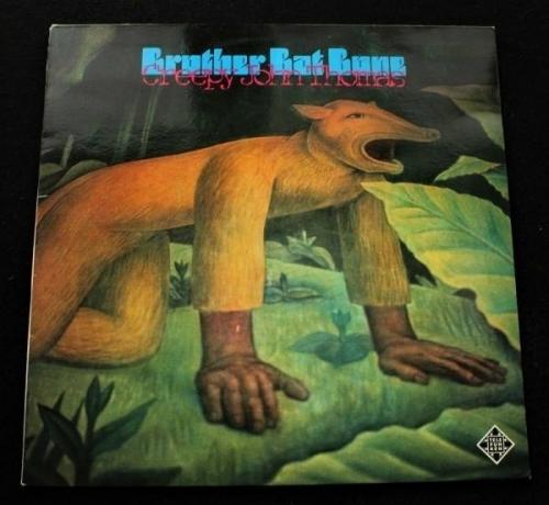 CREEPY JOHN THOMAS Brother Bat Bone German 1970 in stunning  MINT  Psych LP 
