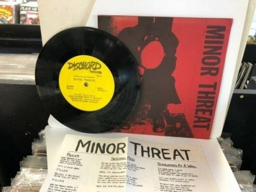 Minor Threat    Filler 1981 Original 7  Vinyl Record Hardcore Punk 1st Press Red