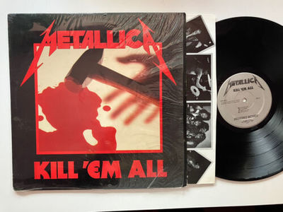 Metallica LP Kill âEm All Megaforce Lbl.