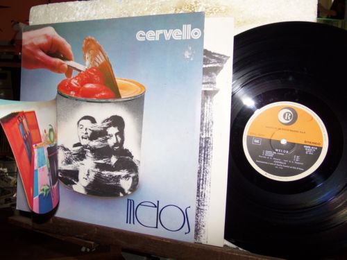 CERVELLO import LP Melos ITALIAN PROG cosmic die cut cover ORIGINAL SMRL 6119 