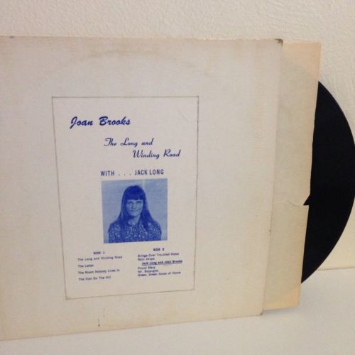 Joan Brooks LP Private Teen Psych Folk HOLY GRAIL Long And Winding Road Vinyl