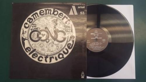 Gong Camembert Electrique vinyl LP BYG Actuel French RARE Original Prog