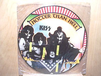 KISS  Hotter than Hell LP NEW  Picture Disc  Serial Number 384