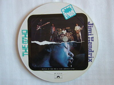 THE WHO   JIMI HENDRIX 2LP BATTLE CAN 