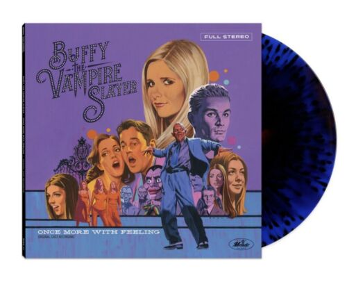 MONDO BUFFY THE VAMPIRE SLAYER Once More With Feeling VARIANT Blue Swirl Vinyl