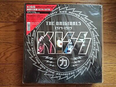 KISS The Originals 1974 1979 JAPAN 11 Color LP BOX Complete Set w  All Inserts