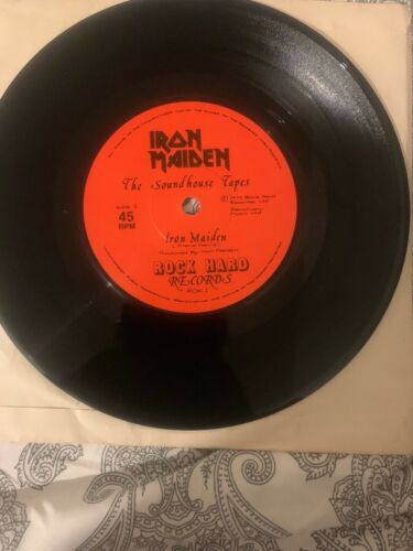 IRON MAIDEN   THE SOUNDHOUSE TAPES 7   Vinyl Original Ultra Rare Vg    Nm
