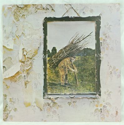 Led Zeppelin - Untitled (aka IV or Runes), UK 1st Pressing, 1971, VG+/VG+