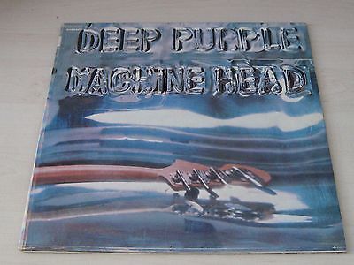 DEEP PURPLE machine head 1972 PURPLE ITALY EARLY PR REVERSED SLEEVE LP VG  EX 