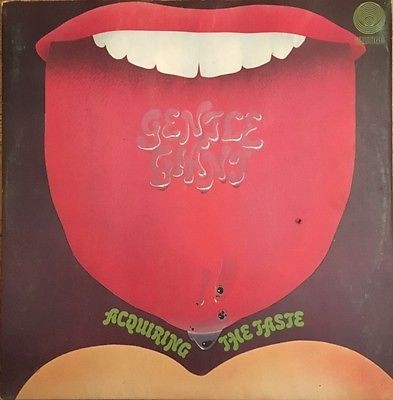 UK PSYCH PROG ROCK LP GENTLE GIANT ACQUIRING THE TASTE OG UK VERTIGO SWIRL 1971