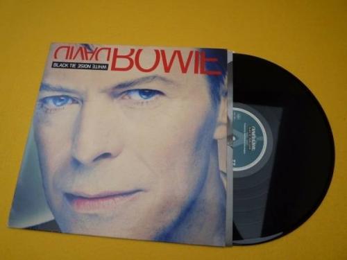 David Bowie        Black Tie White Noise  EX EX   1993 Spain edit inner  LP   