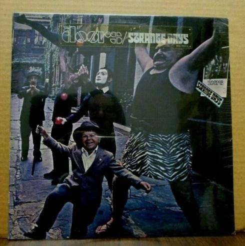 THE DOORS Strange Days US 1967 ELEKTRA LP FACTORY SEALED w HYPE STICKER  