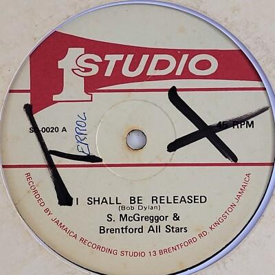 FREDDIE MCGREGOR I Shall Be Released STUDIO ONE Roots Reggae 12" HEAR 