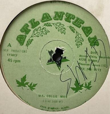 LATTY GUZANG Mr Collie Man ATLANTEAN Murder! Rare Roots Reggae 12" HEAR 
