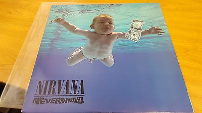 Nirvana Nevermind Orig 1991 vinyl lp USA DGC 24425 CRC EX VG  Cobain GRUNGE