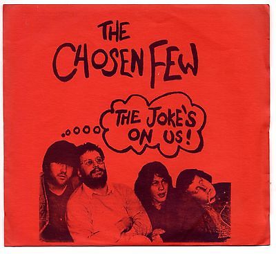 THE CHOSEN FEW The Joke s On Us  7  FEW PRODUCTION 1978 AUSSIE orig copy insert