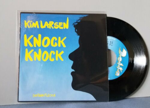KIM LARSEN  Knock knock   rare 7  Italy MM unplayed promotional 