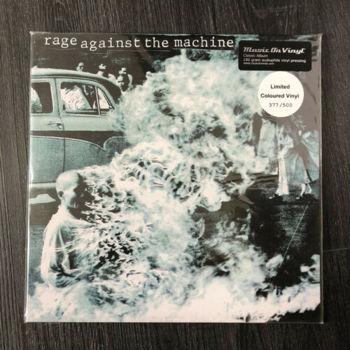 Rage Against The Machine Ratm Audiophile Blue Vinyl Lp Music On Vinyl 