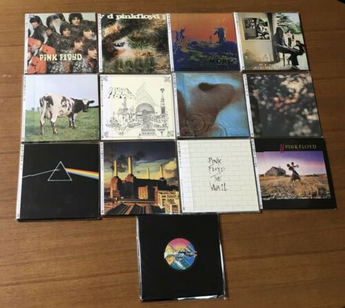 PINK FLOYD   JAPAN MINI LP CD EMI COMPLETE 13 ALBUMS UNOPENED PROMO