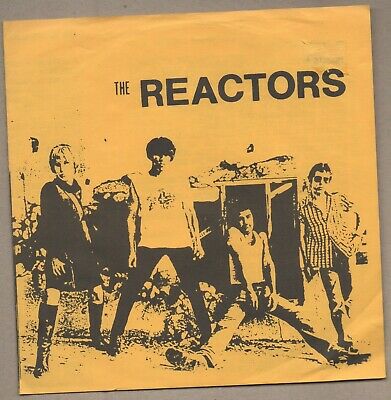THE REACTORS Meltdown 7  NUCLEAR WASTE 1979 US orig 2nd sleeve NW 1 RARE PUNK