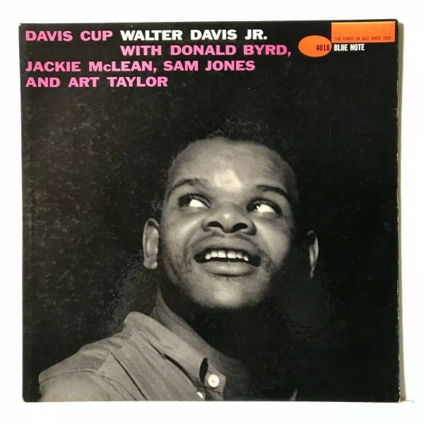 WALTER DAVIS JR  Davis Cup LP Blue Note BLP 4018 Mono DG RVG Ear 47 W 63rd