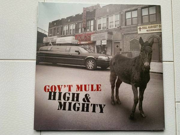2LP   GOV T MULE  High   mighty    1a PRESS 2006   SEALED   SOUTHERN BLUES