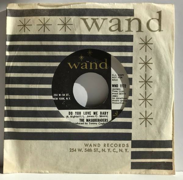 The Masqueraders Do You Love Me Baby Promo 45 Rare Northern Soul Wand