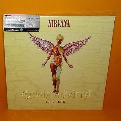 2009 NIRVANA   IN UTERO 12  LP RECORD 180g LIMITED EDITION COLOURED VINYL SEALED