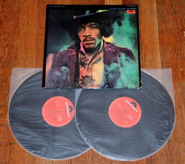 SIGNED BY MITCH MITCHELL   NOEL REDDING LP Jimi Hendrix Japan Electric Ladyland