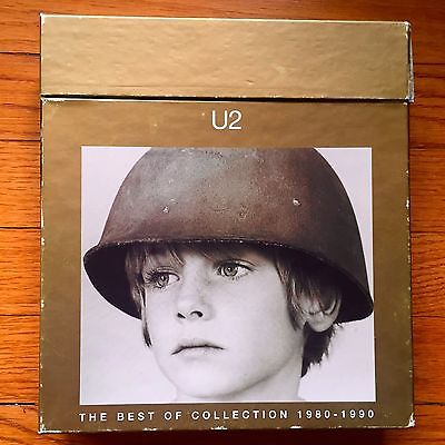 u2-best-of-1980-1990-promo-only-gold-box-14x7-s-2cd-s-super-rare-out-of-print