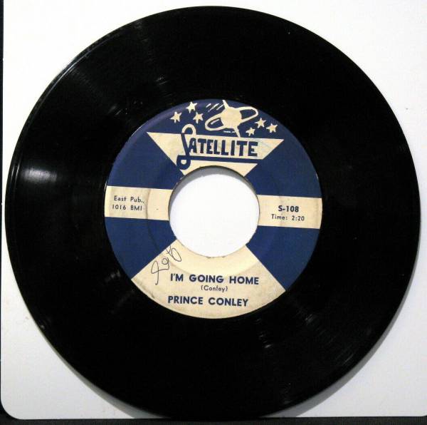PRINCE CONLEY  ALL THE WAY I M GOING HOME 1961 7  SATELLITE S 108 NORTHERN SOUL