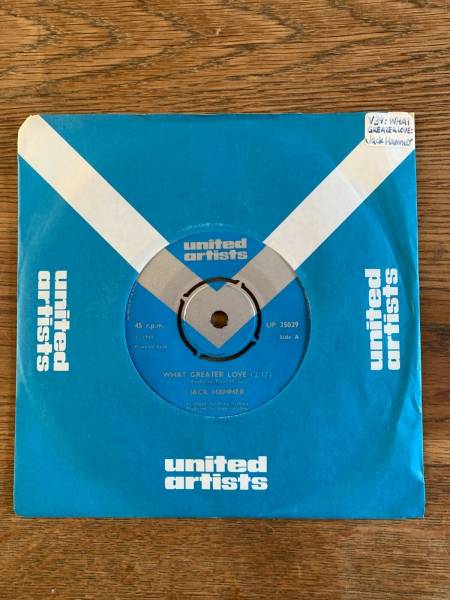 Jack Hammer   What greater Love   Northern Soul Funk 7  United Artists  Unplayed