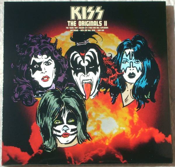 KISS        The Originals II    3LP Set in Color Vinyl with 3 SHOWS in USA 1976   1977