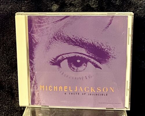 Michael Jackson   A Taste Of Invincible   RARE Single CD  ESK56696 DIDP 106828 