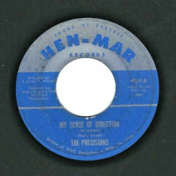 SWEET NORTHERN SOUL 45  The Precisions  Hen Mar  4501
