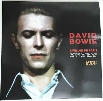 David BOWIE     Pavillon de Paris 1976  France   2LP Color Vinyl  POSTER   GADGETS